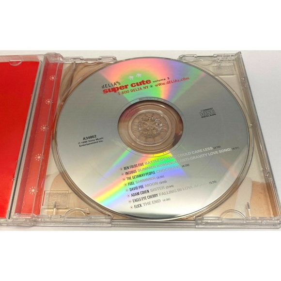 Delia's Super Cute CD Volume 3 Sampler Ben Folds Five Incubus Fuel Flick - Picture 3 of 6